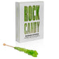 Candy Envy - Light Green Rock Candy Sugar Sticks - Watermelon Flavored - 12 Indiv. Wrapped