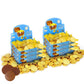 The Dreidel Company Hanukkah Chocolate Gelt - Milk Chocolate Coins, Kosher Certified, 0.42 oz each, Pack of 24