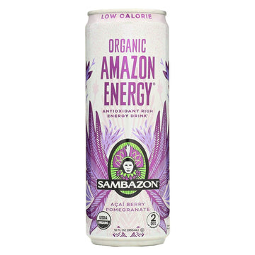 Sambazon large online retailer Energy Low Calorie - Acai Berry - 12oz.(Pack of 12)