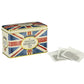New English Teas Union Jack Tea Tin With 40 English Breakfast Teabags, British Souvenir