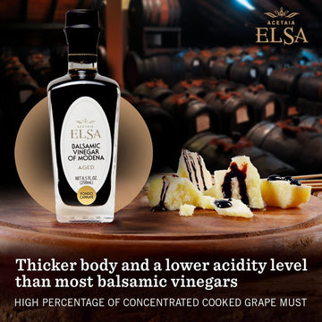 Elsa Aged Balsamic Vinegar of Modena, Vecchia Era, Aged 12 Years, 250ml (8.5oz)