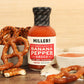 Miller'S Banana Pepper Habanero Hot Sauce, Sweet Spicy Banana Pepper Sauce - Best Use For Grilled Meats, Bbq Rub, Chicken Wing,