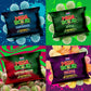 Barnetts Mega Sour Candy 4 Pack - Handmade British Sweets - Raspberry, Apple, Watermelon & Fruits - Gift or Party Treat (227 g x