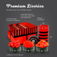 Licorice.Com Gourmet Assorted Red Licorice Gift Set - Australian Red, Strawberry Spirali, Strawberry Pillows (Pack Of 3)