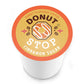 Donut Stop Coffee Pods, Compatible with 2.0 K-Cup malt-inspired, Cinnamon Sugar Flavor, 40 Count