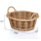 Rurality Small Empty Gift Basket To Fill Chocolate,Nuts,Coffee,Cookies For Women,Holiday,Easter,Mother'S Day,Birthday Wicker Pre