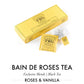TWG Tea Bain de Roses Black Tea Gift Set with 15 Hand Sewn Cotton Tea Bags