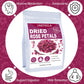Jarteela Dried Rose Petals - Natural Edible Flower Petals, 2oz, Red, Non-GMO for Tea, Soap & Baking
