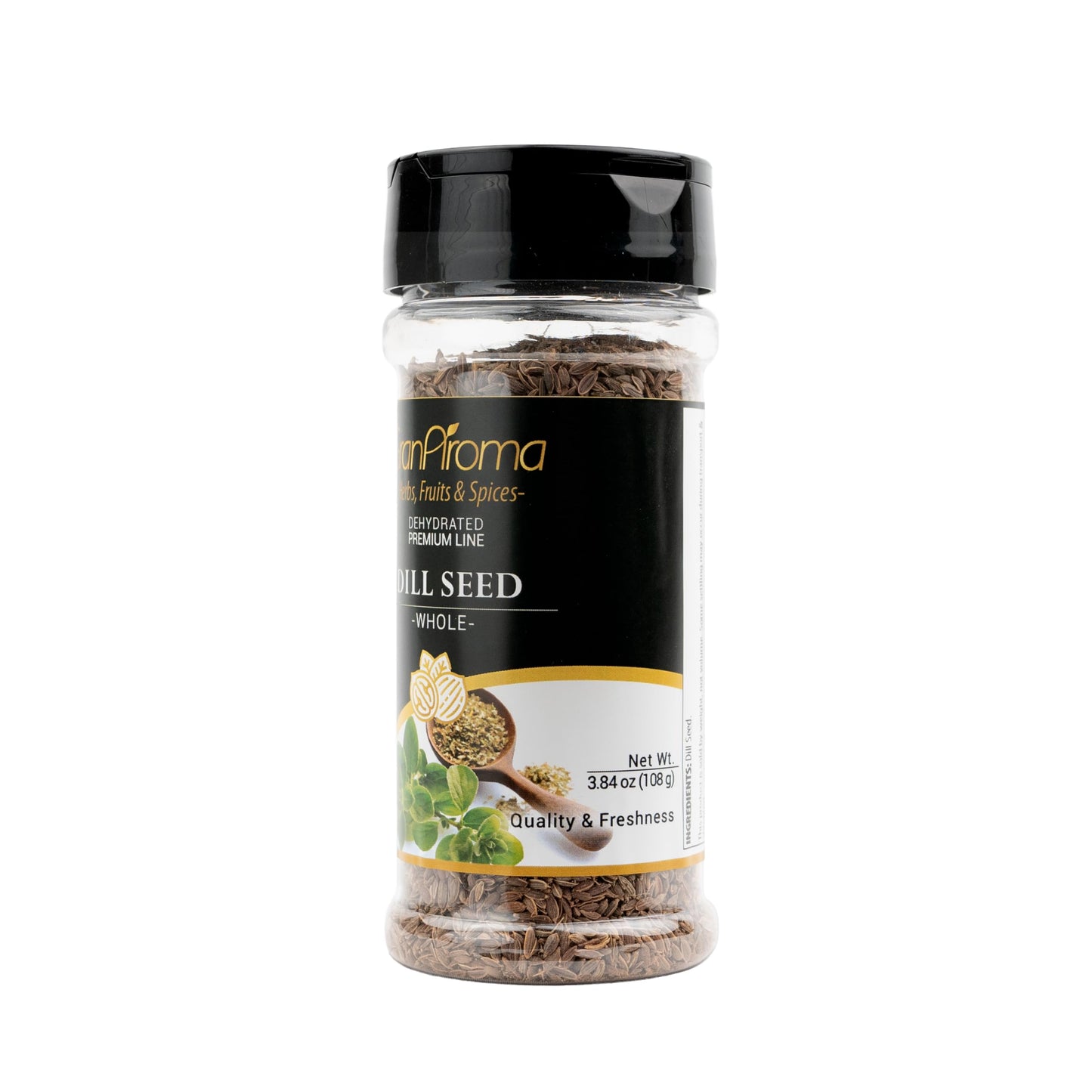 Granaroma Whole Dill Seeds, Bright Flavor, Pickling & Brining, Versatile Ingredient (4 Ounce)