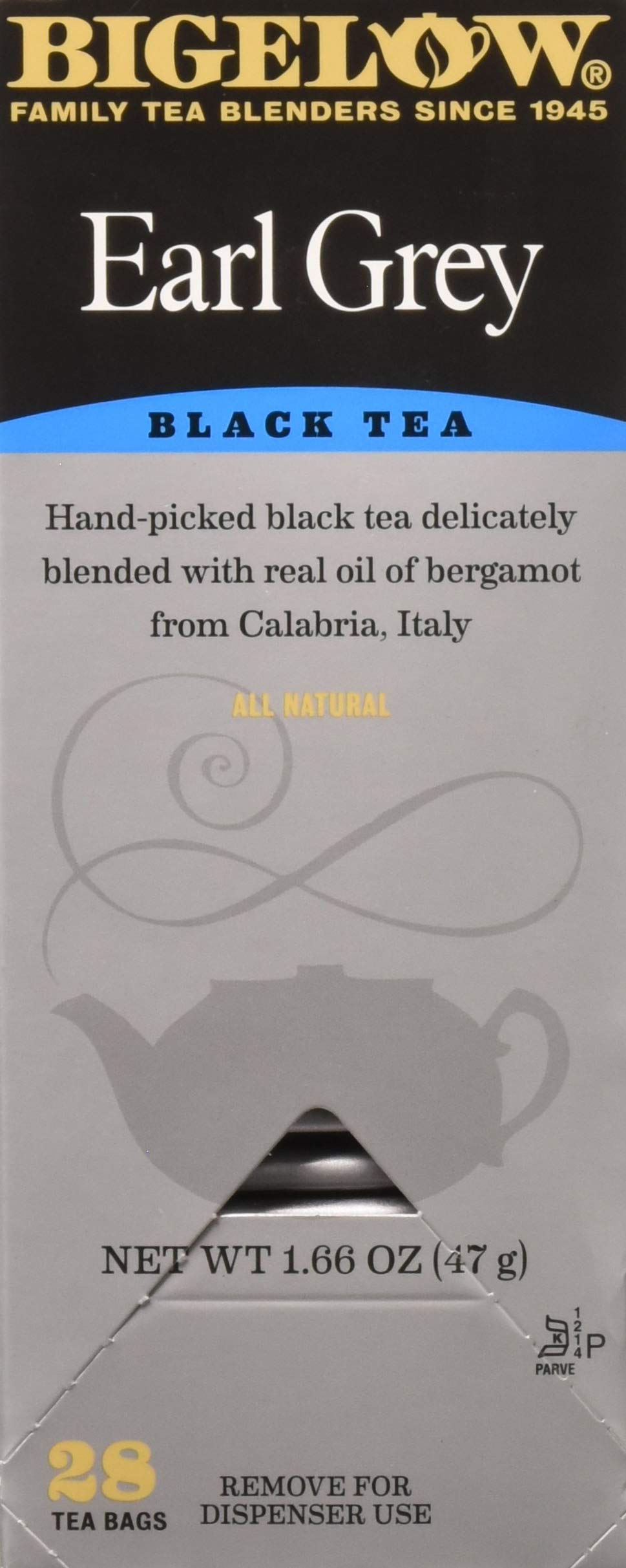 Bigelow Earl Gray Tea, 28 Count (Pack Of 6)