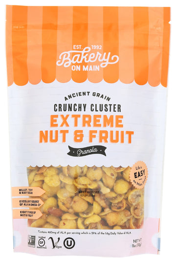 Bakery On Main Bakery on Main Granola Gluten Free Extreme Nut & Fruit, Extreme Fruit and Nut, 12 Oz