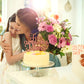 Ferastar Feliz Cumpleaos Mama Cake Topper, Best Mom Ever, Happy Mothers Day, Mom Birthday Party Decorations Rose Gold Glitter.