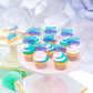 24 Pcs Happy Birthday Cupcake Toppers Glitter Double Layer Birthday Cupcake Picks For Celebrating Baby Shower Theme Kids Boys Gi