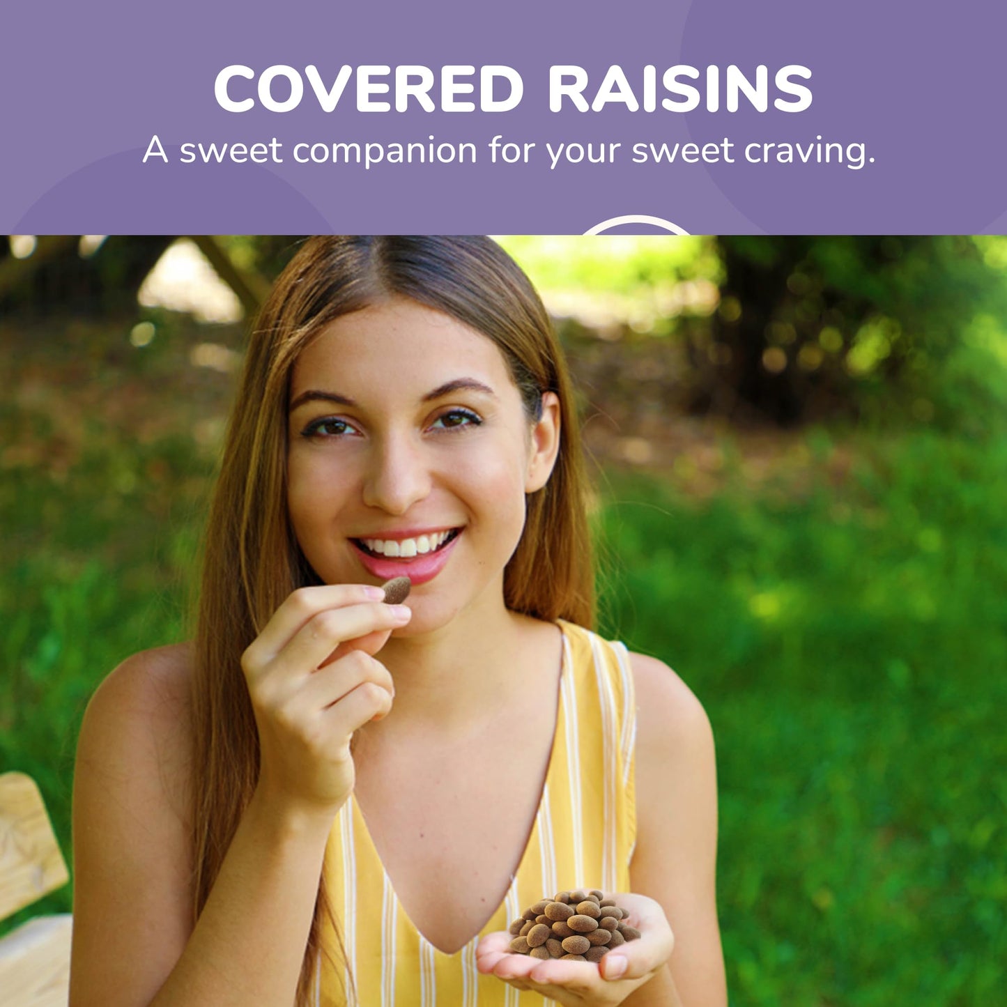 Missy Js Organic Carob Covered Raisins, Vegan, Gluten Free, 8 Oz, 3 Pack