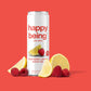 Happy Being Organic Raspberry Lemonade White Tea - Infused with Turmeric & Elderberry, Caffeine Free, 12oz (4 Pack)