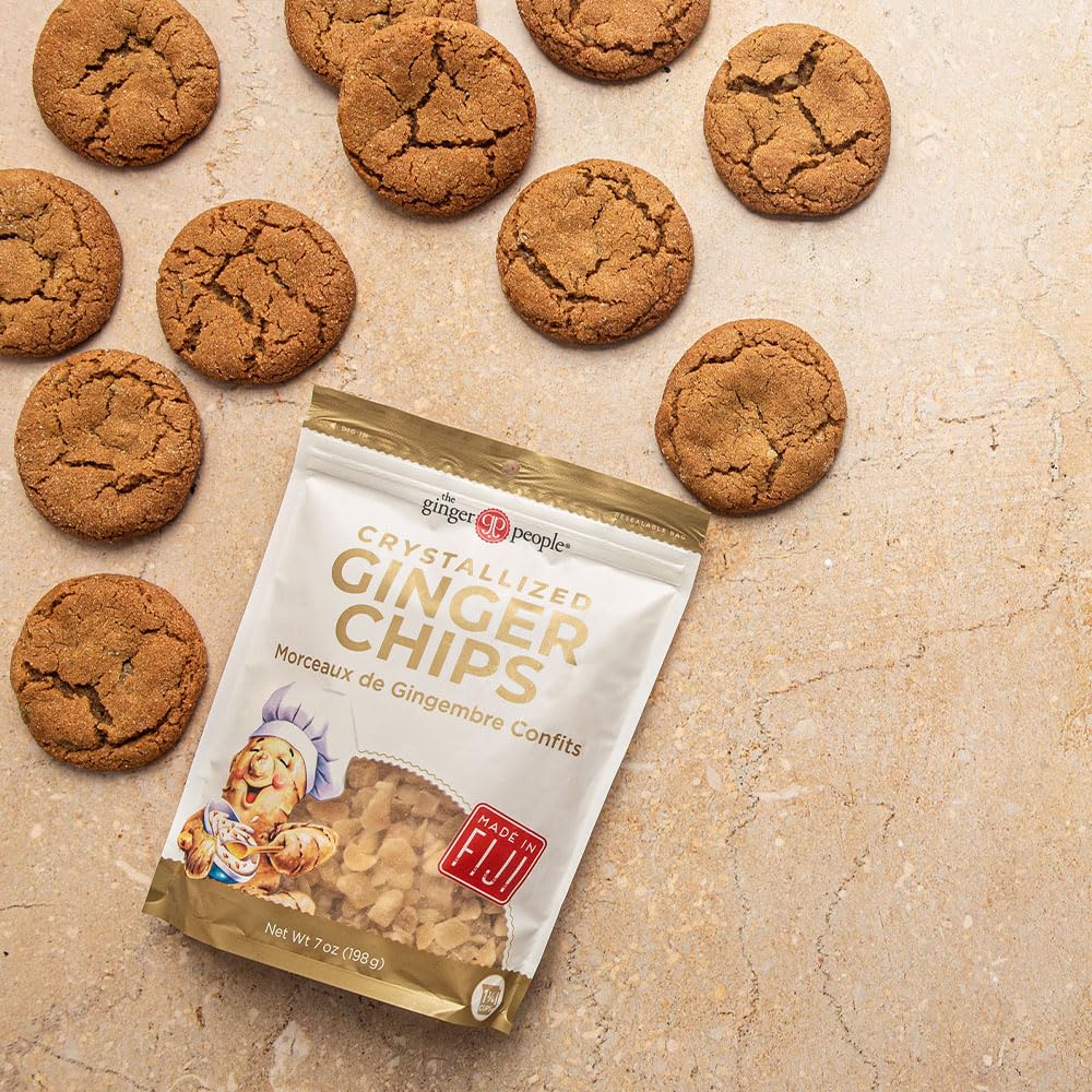 Crystallized Ginger Chips - 2Pk - 7Oz Each