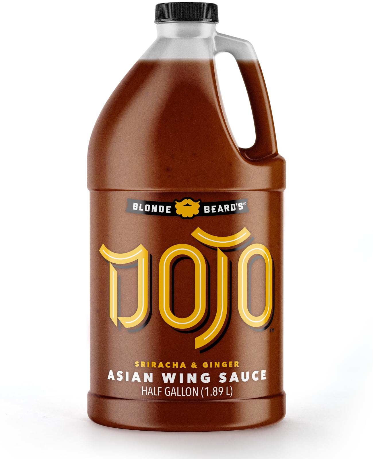 Blonde Beard's Dojo Asian Wing Sauce (Mild) - With Our Homemade Sriracha, Tamari (Gluten Free Soy Sauce), Ginger & Sesame. Try w