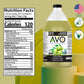AVO ORGANIC 100% EXTRA VIRGIN OLIVE Oil, 64 Fl-oz (Half Gallon) NO preservatives added