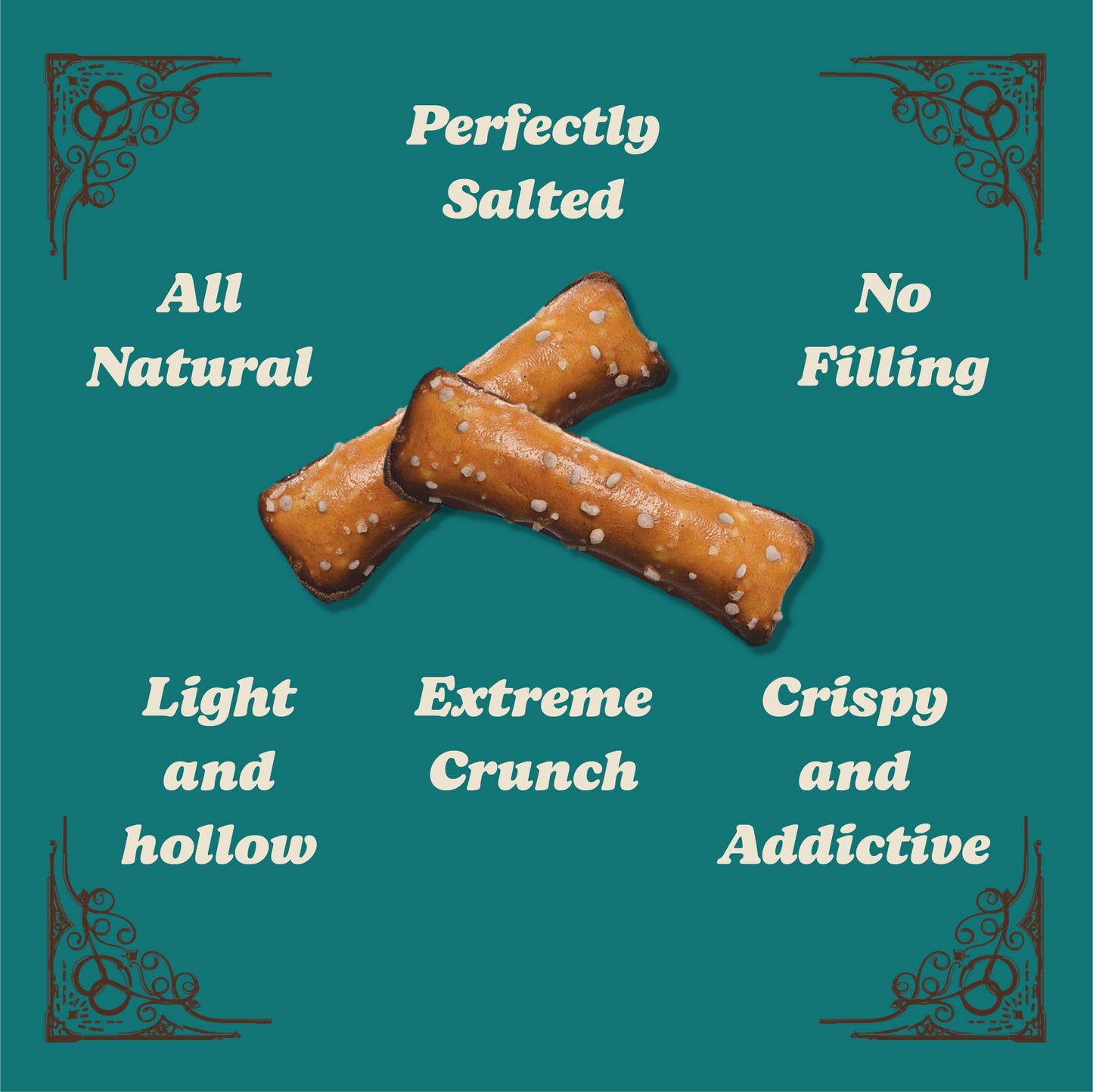 Unique Snacks Original Pretzel Shells, Vegan, OU Kosher, Non-GMO, 10 Oz. Bag, Pack of 12