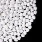 Kasvan White Heart Shapes Sprinkles - Edible Candy Pearls 130g/4.58 Oz, Mix Size, Baking Cake Decorations, Ice Cream Toppings an
