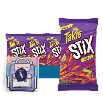 Takis Rolled Tortilla Chips 4-Pack, Hot Chili Pepper, 9.9 oz Bags, Sharing Size