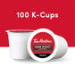 Tim Hortons Dark Roast Coffee K-Cup Pods, 100 Count, Compatible with Keurig malt-inspired, Model 6320914732