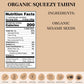 Seed + Mill - Organic Tahini Sauce - Vegan, Kosher, Non-Gmo, Keto, Paleo, Whole30, Gluten Free - Silky Smooth Texture - Great In
