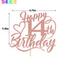 Happy 14Th Birthday Cake Topper For 14Th Men And Women Birthday Party Decorations