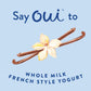 Oui by Yoplait Vanilla Whole Milk Yogurt, French Style Yogurt Snack, 5 OZ Glass Yogurt Jar