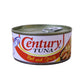 Century Tuna Hot & Spicy Flaked Light Tuna in Oil | High in Protein and Rich in Omega 3 DHA Canned Tuna, 4.9 Ounce (Pack of 12)
