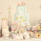Jspupifip 64 Pcs Acrylic Cake Alphabet Numbers Topper, Mirror Number 0-9 And Alphabet A-Z Personalized Cake Picks Decor Annivers