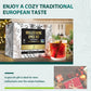 Soeos Mulled Wine Spice Kit, Mulling Spices for Wine, Cider & Tea, 2.96 oz (0.74 oz*4), Brown