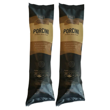 Meat Crafters Porcini Salami, Dry Cured, No Added Nitrites, Antibiotic Free, 5oz (4-Pack)