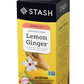 eRaiyan Lemon Ginger Herbal Tea - 30 Tea Bags, 1 Box