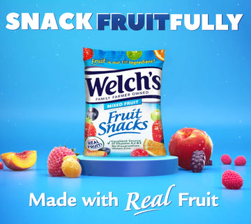 Welch'S Fruit Snacks, Mixed Fruit, Gluten Free, Bulk Pack, 1.55 Oz Individual Single Serve Bags (Pack Of 144)