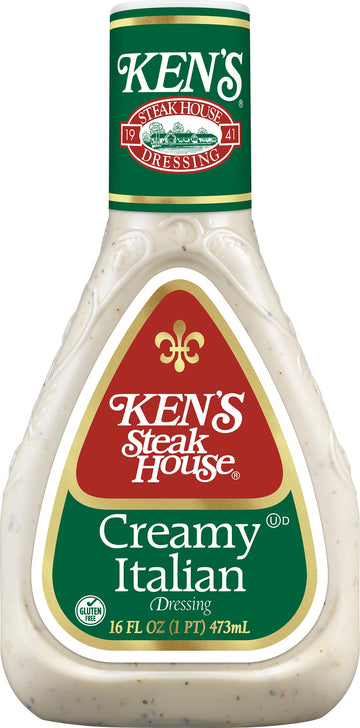Ken'S Steak House Creamy Italian Dressing 16 Ounce (Pack Of 1)
