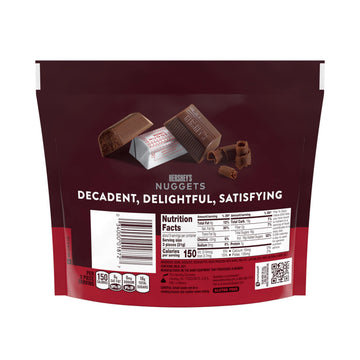 HERSHEYS NUGGETS SPECIAL DARK Mildly Sweet Chocolate Candy Share Pack, 10.2 oz