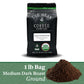 The Bean Organic Coffee Company Breakfast Blend, Medium Dark Roast, Ground Coffee, 16-Ounce Bag, Caf   molido tostado org  nico