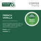 Green Mountain Coffee Roasters French Vanilla Coffee, Keurig Single-Serve K-Cup pods, Light Roast, 96 Count