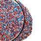 Homankit Patriotic Sprinkles Red White And Blue Nonpareils Sprinkles Edible Cookie Decorations Mini Pearls For Decorating Cake,