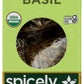 Spicely Organic Basil 0.1 Oz Certified Gluten Free