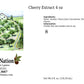 OLIVENATION Pure Cherry Extract 4 Ounce - ECE4, Natural Flavoring, Pack of 1