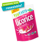 YumEarth Organic Gluten Free Strawberry Licorice Snack Packs - Allergy Friendly, Gluten Free, Non-GMO, Vegan, No Artificial Dyes
