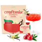 Craftmix Cranberry Vanilla Cocktail & Mocktail Drink Mixer, Skinny Mixes - Water Flavoring Packets - Made With Real Fruit - Vegan, Low-Carb, Low-Sugar, Non-Gmo, Dairy Free, Gluten Free, 12 Pack