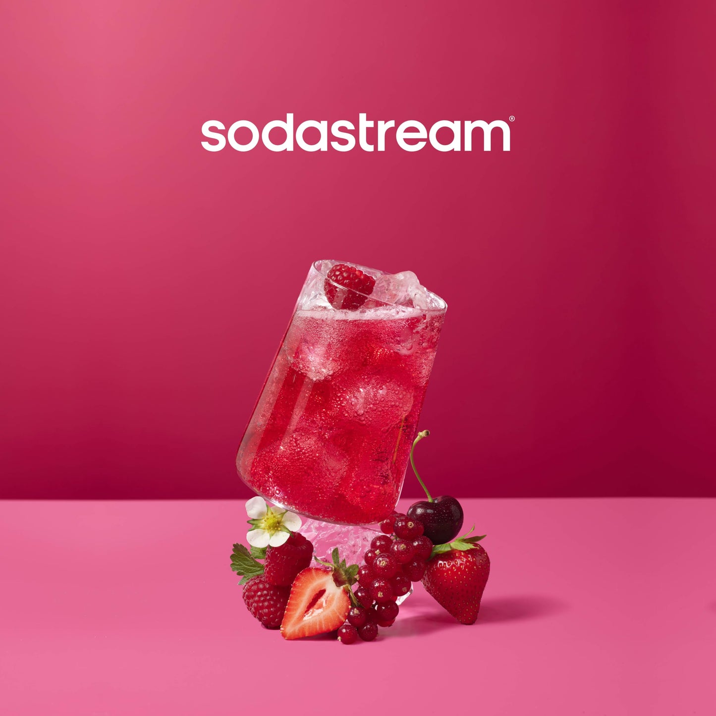 SodaStream MTN Dew Code Red Zero Sugar Drink Mix (440ml  Pack of 4)