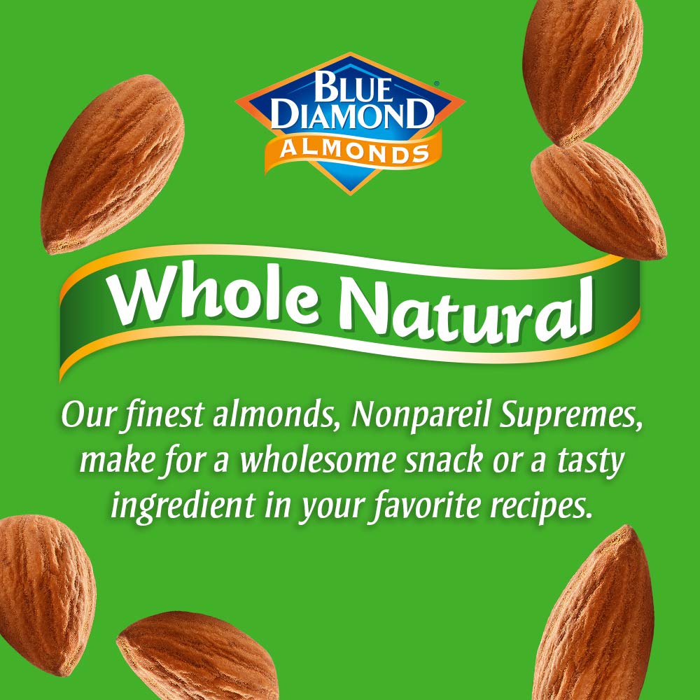 1.5 oz Whole Natural Almond Nuts