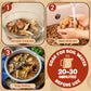 5 Kinds Dried Mixed Wild Mushrooms For Cooking, 5Oz(140G) Dehydrated Mushrooms Including Porcini Shiitake Oyster Portobello Fung