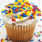 Ncs Red, Yellow, And Blue Edible Jimmies Sprinkles, 8 Ounces - Great For Cupcakes, Cookies, Cakes, Cakes Pops, Donuts