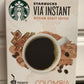 Starbucks Via Colombia Coffee, Medium Instant, 1.4 Ounce