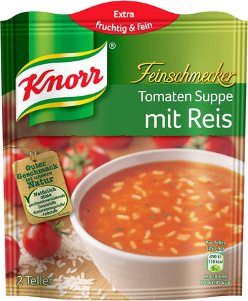 Instant Tomato Soup with Rice 2 portions/ 1pc.